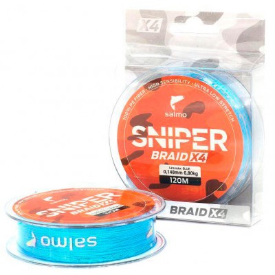 Леска плетёная Salmo Sniper BRAID Army Blue 91 м Леска плетёная Salmo Sniper BRAID Army Blue 91 м