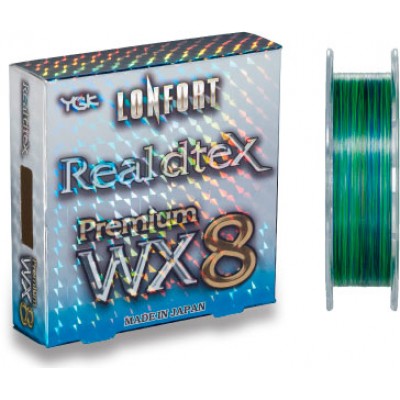Леска плетёная YGK Real Dtex Premium WX8 150 м Леска плетёная YGK Real Dtex Premium WX8 150 м
