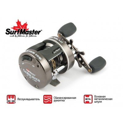 Мультипликаторная катушка Surf Master Samurai SU 50R Мультипликаторная катушка Surf Master Samurai SU 50R