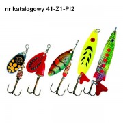 Набор блесен Robinson Pike 2 (щука)  6-10г (szczupak 2) 41-Z1-PI2