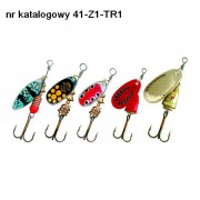 Набор блесен Robinson Trout 1 (форель) 3-6г (pstrąg 1) 41-Z1-TR1