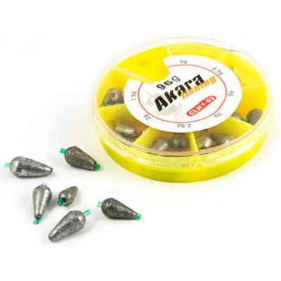 Набор грузов скользящих Akara CLH1-03, 96 г, 1.50-5.00 г Набор грузов скользящих Akara CLH1-03, 96 г, 1.50-5.00 г