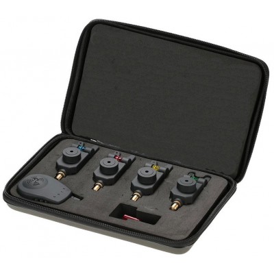 Набор сигнализатор клёва 4 шт. + пейджер JY-35-4 Набор сигнализатор клёва 4 шт. + пейджер JY-35-4