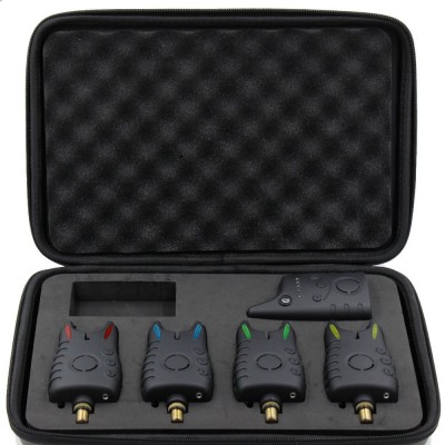 Набор сигнализатор клёва JY-57 4 шт. + пейджер Набор сигнализатор клёва JY-57 4 шт. + пейджер