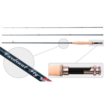 Нахлыстовое удилище Surf Master 3092 Cardinal Fly. углеволокно. 2.74 м. класс 5. 120 г Нахлыстовое удилище Surf Master 3092 Cardinal Fly. углеволокно. 2.74 м. класс 5. 120 г