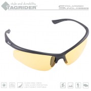 Очки поляризационные Tagrider N13-45 GOLD RED MIRROR в чехле