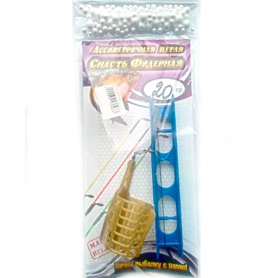 Оснастка фидерная "Асимметричная петля" Оснастка фидерная "Асимметричная петля"