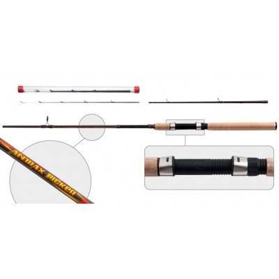 Пикерное удилище Akara L9040 Antrax Piker. углеволокно. 2.1 м. тест: 20-40 г. 220 г Пикерное удилище Akara L9040 Antrax Piker. углеволокно. 2.1 м. тест: 20-40 г. 220 г