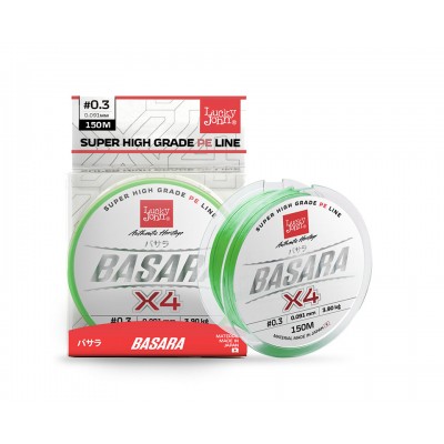 Плетёная леска Lucky John Basara 150 м Плетёная леска Lucky John Basara 150 м