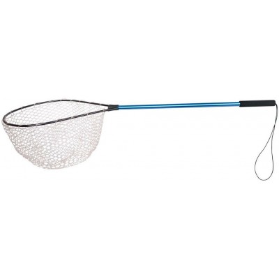 Подсачек складной SPRO Rubber mesh Landing net BLUE 132 см Подсачек складной SPRO Rubber mesh Landing net BLUE 132 см