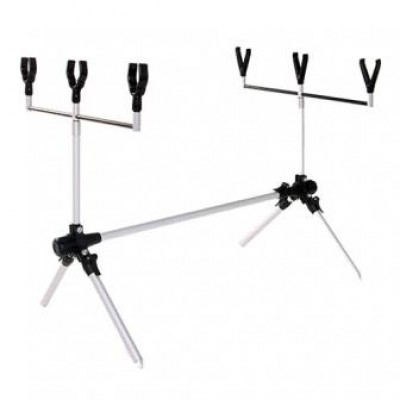 Подставка алюминиевая для удочек Salmo ROD-POD Al 3U+3Y облегченный Подставка алюминиевая для удочек Salmo ROD-POD Al 3U+3Y облегченный