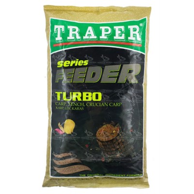 Прикормка Traper Feeder Turbo 1 кг Прикормка Traper Feeder Turbo 1 кг