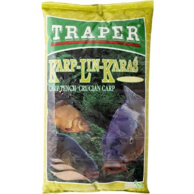 Прикормка Traper Популярная Карп-Линь-Карась 1 кг Прикормка Traper Популярная Карп-Линь-Карась 1 кг