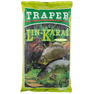 Прикормка Traper Популярная Линь-Карась 1 кг Прикормка Traper Популярная Линь-Карась 1 кг
