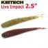 Слаги Keitech Live Impact 2.5" Слаги Keitech Live Impact 2.5"