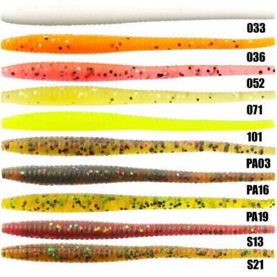 Слаги Lucky John WIGGLER WORM 2.3" Слаги Lucky John WIGGLER WORM 2.3"