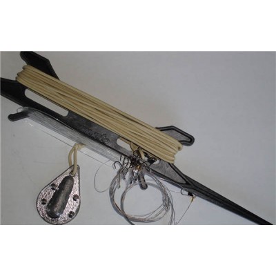 Снасть донная с грузом на мотовиле Mildas Снасть донная с грузом на мотовиле Mildas