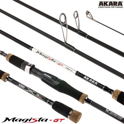 Спиннинг Akara Magista GT 822H, углеволокно, штекерный, 2.48 м, тест: 21-62 г, 157 г Спиннинг Akara Magista GT 822H, углеволокно, штекерный, 2.48 м, тест: 21-62 г, 157 г