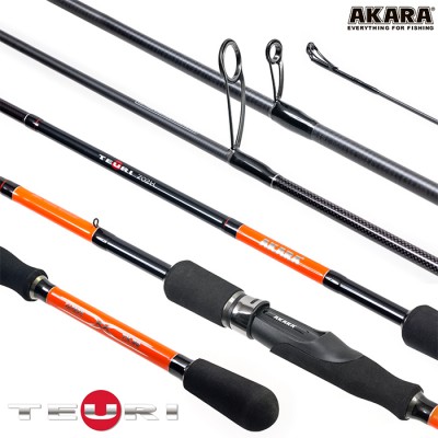 Спиннинг Akara Teuri HS702 TX-30, углеволокно, штекерный, 2,1 м, тест: 21-56 г, 126 г Спиннинг Akara Teuri HS702 TX-30, углеволокно, штекерный, 2,1 м, тест: 21-56 г, 126 г