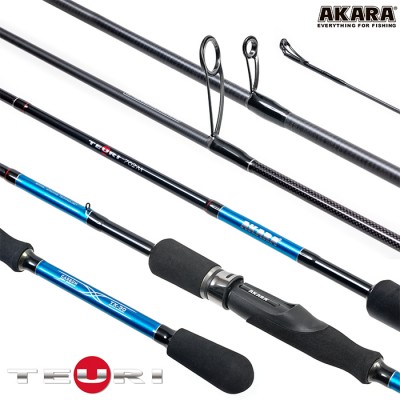 Спиннинг Akara Teuri MS702 TX-30, углеволокно, штекерный, 2,1 м, тест: 8-24,5 г, 112 г Спиннинг Akara Teuri MS702 TX-30, углеволокно, штекерный, 2,1 м, тест: 8-24,5 г, 112 г