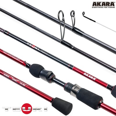 Спиннинг Akara Teuri ULS662 TX-30, углеволокно, штекерный, 1,98 м, тест: 0,6-7 г, 82 г Спиннинг Akara Teuri ULS662 TX-30, углеволокно, штекерный, 1,98 м, тест: 0,6-7 г, 82 г