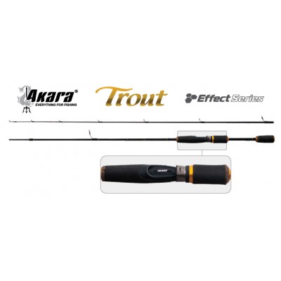 Спиннинг Akara Trout 240 Effect Series. углеволокно. штеккерный. 2.4 м. тест: 4-18 гр. 130 г Спиннинг Akara Trout 240 Effect Series. углеволокно. штеккерный. 2.4 м. тест: 4-18 гр. 130 г