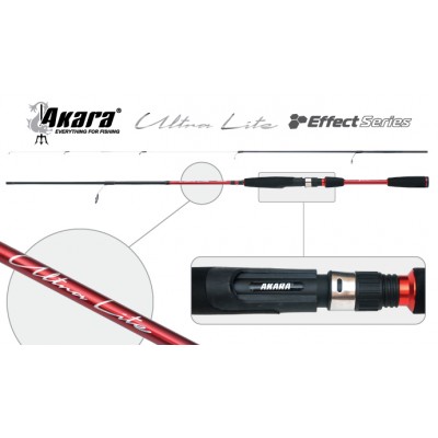 Спиннинг AKARA Ultra Lite-AK-ES3173-180. углеволокно. штеккерный. 1.8 м. тест: 1-6 гр. 107 г Спиннинг AKARA Ultra Lite-AK-ES3173-180. углеволокно. штеккерный. 1.8 м. тест: 1-6 гр. 107 г
