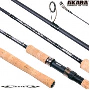 Спиннинг Akara Zester MLS 210. углеволокно. штекерный. 2.1 м. тест: 3-18 гр. 140 г