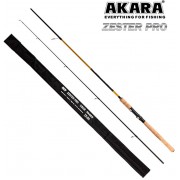 Спиннинг Akara Zester Pro TX-20. углеволокно. 2.1 м. тест: 3-18 г. 140 г