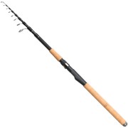Спиннинг Mikado Almaz Tele Spin 240, углеволокно, телескопический, 2,4 м, тест: 10-40 г, 154 г
