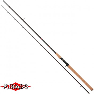 Спиннинг Mikado Mikazuki Jerk 210, углеволокно, штекерный, 2.10 м, тест: до 60 гр , 206 г Спиннинг Mikado Mikazuki Jerk 210, углеволокно, штекерный, 2.10 м, тест: до 60 гр , 206 г