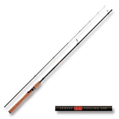 Спиннинг Mikado Sensei Feeling 240, углеволокно, штеккерный, 2,4 м, тест: 1-15 г, 147 г Спиннинг Mikado Sensei Feeling 240, углеволокно, штеккерный, 2,4 м, тест: 1-15 г, 147 г