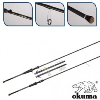 Спиннинг OKUMA ONE ROD TRIGGER 1.98м, графит, тест 10-30 Спиннинг OKUMA ONE ROD TRIGGER 1.98м, графит, тест 10-30
