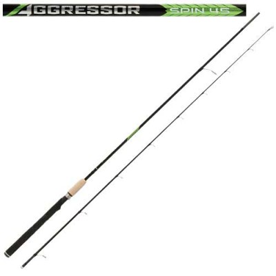 Спиннинг Salmo Aggressor SPIN 45, углеволокно, штекерный, 2,4 м, тест: 15-50 г, 144 г Спиннинг Salmo Aggressor SPIN 45, углеволокно, штекерный, 2,4 м, тест: 15-50 г, 144 г