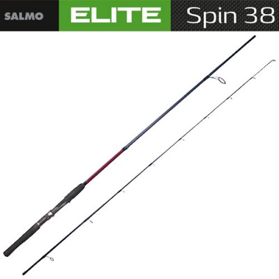 Спиннинг SALMO ELITE SPIN 38 2,70м, тест 8-38 г, уголь IM9 Спиннинг SALMO ELITE SPIN 38 2,70м, тест 8-38 г, уголь IM9
