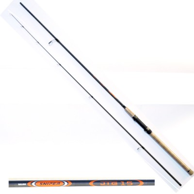 Спиннинг SALMO SNIPER JIG 15 2.70м, композит, тест 5-15 г, 190г Спиннинг SALMO SNIPER JIG 15 2.70м, композит, тест 5-15 г, 190г