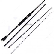 Спиннинг штекерный Lucky John Basara Medium, углеволокно, 2,28 м, тест: 8-28г, 116г