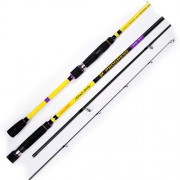 Спиннинг штекерный Lucky John Progress JIG 27, углеволокно, 2,12 м, тест: 8-27 г, 99г