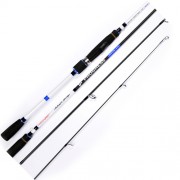 Спиннинг штекерный Lucky John Progress SPIN 14, углеволокно, 2,44 м, тест: 4-14 г, 114г