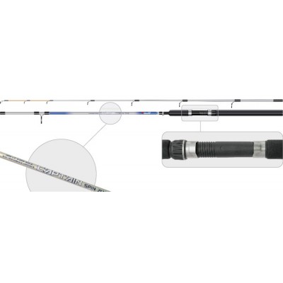 Спиннинг SURF MASTER Captain-SM1353-240. стеклопластиковый. штеккерный. 2.4 м. тест: 3-20 гр. 180 г Спиннинг SURF MASTER Captain-SM1353-240. стеклопластиковый. штеккерный. 2.4 м. тест: 3-20 гр. 180 г