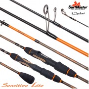 Спиннинг Surf Master Chokai Series Sensitive Light UL, углепластик, штекерный, 1,98 м, тест: 0,8-7 г, 79 г