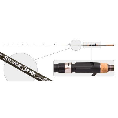 Спиннинг SURF MASTER Silver Jerk IM10-SM-3052-190. углеволокно. штеккерный. 1.9 м. тест: 20-120 г. 230 г Спиннинг SURF MASTER Silver Jerk IM10-SM-3052-190. углеволокно. штеккерный. 1.9 м. тест: 20-120 г. 230 г