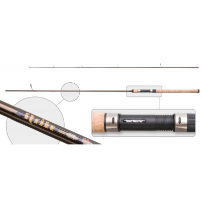 Спиннинг SURF MASTER Strike-SMS-270. углеволокно. штеккерный. 2.7 м. тест: 7-28 г . 250 г Спиннинг SURF MASTER Strike-SMS-270. углеволокно. штеккерный. 2.7 м. тест: 7-28 г . 250 г