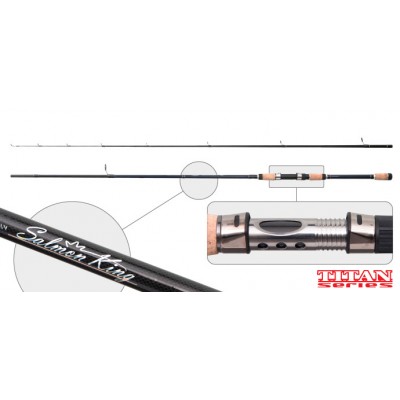 Спиннинг SURF MASTER TITAN Salmon King IM8 SM-3079-260. углеволокно. штеккерный. 2.6 м. тест: 15-50 гр. 230 г Спиннинг SURF MASTER TITAN Salmon King IM8 SM-3079-260. углеволокно. штеккерный. 2.6 м. тест: 15-50 гр. 230 г
