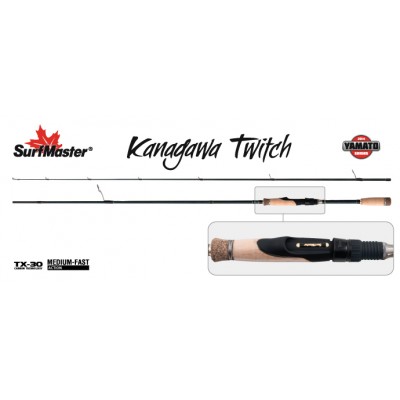 Спиннинг SURF MASTER Yamato Series Kanagawa Twitch TX-30-SM-YS5007-225. углеволокно. штеккерный. 2.25 м. тест: 3.5-11 г . 119 г Спиннинг SURF MASTER Yamato Series Kanagawa Twitch TX-30-SM-YS5007-225. углеволокно. штеккерный. 2.25 м. тест: 3.5-11 г . 119 г