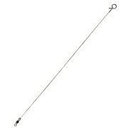 Стальные поводки Lucky John 1x19 Micro Jig Leader LJP6403 оснащённые вертлюгом (2 шт.) Ø 0.15 мм