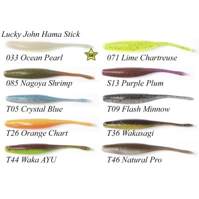 Стикбейт Lucky John HAMA STICK 3.5" 140138-*** Стикбейт Lucky John HAMA STICK 3.5" 140138-***