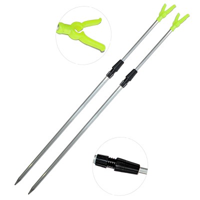 Стойка алюминиевая для удилища телескопическая Y 120 см Стойка алюминиевая для удилища телескопическая Y 120 см