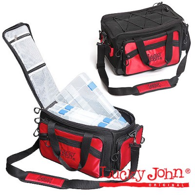 Сумка рыболовная Lycky John 4-Box Hang Bag Сумка рыболовная Lycky John 4-Box Hang Bag
