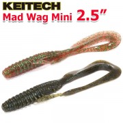 Твистеры Keitech Mad Wag Mini 2.5"